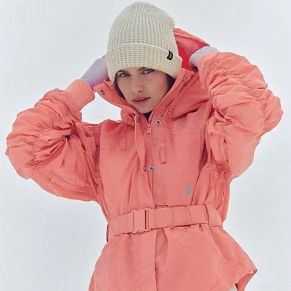 💋NWT💋FP Movement by Free People Coral‎ Ski Jacket 003